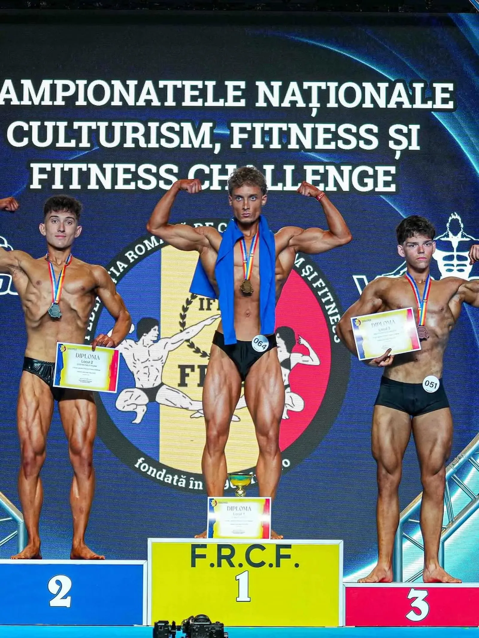 Joițoiu Robert – Campion Național, Locul 1 la Campionatul Național de Culturism și Fitness